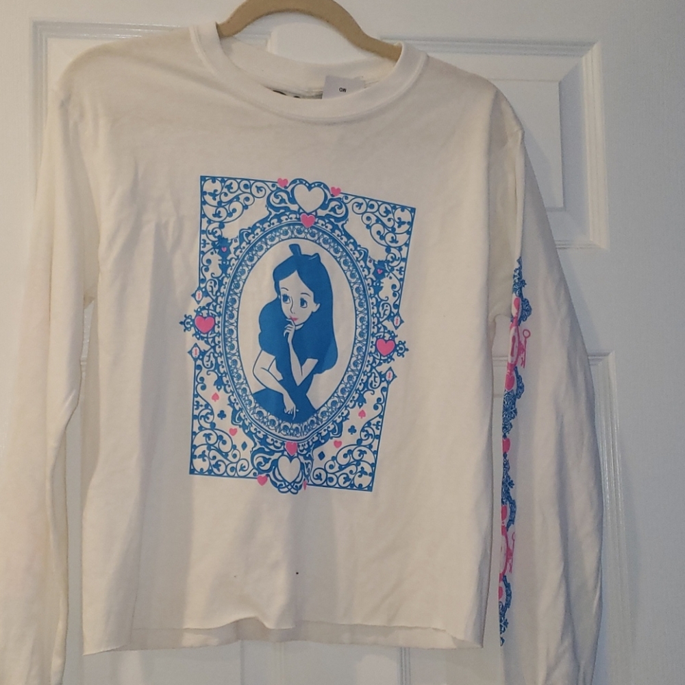 Alice in Wonderland Crop top